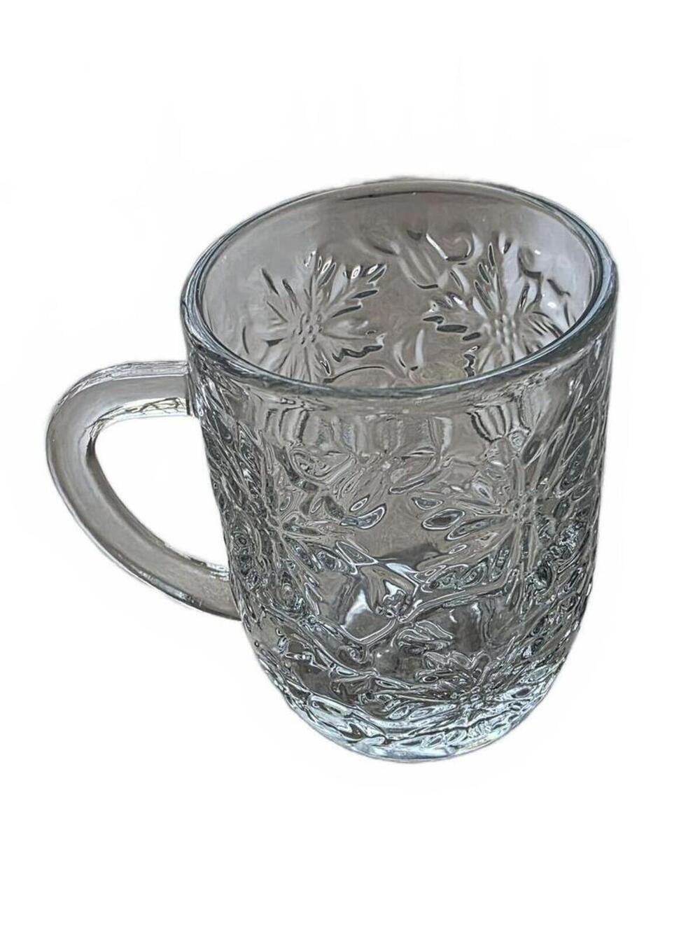 Vintage Princess House Crystal Glass Fantasia Coffee Mug Cup